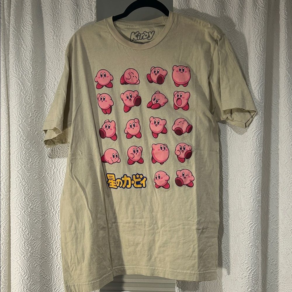 Kirby Nintendo Large Graphic Tee